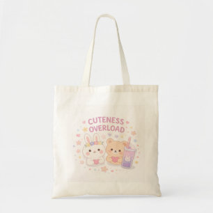 Bolsa de mano Cute Kawaii con conejo y oso