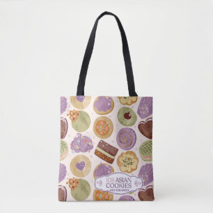 Bolsa de mano de 108 galletas asiáticas