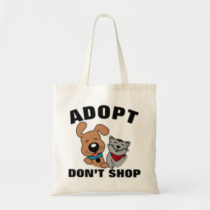 Bolsa de mano de adopción de mascotas perro gato