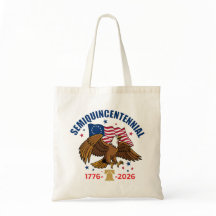 Bolsa de mano de águila calva Semiquincentenario