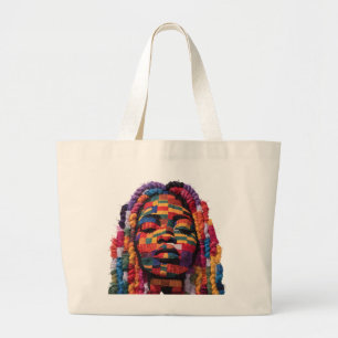 Bolsa de mano de algodón Celebrando a las mujeres 