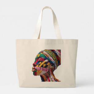 Bolsa de mano de algodón Celebrando a las mujeres 