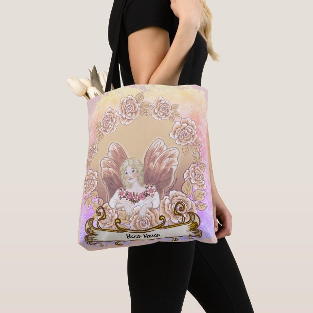 Bolsa de mano de Anillo de Hada de Rosa hada (Detalle)