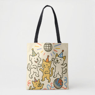 Bolsa de mano de animales de fiesta