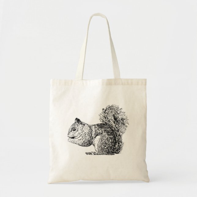 Bolsa de mano de ardilla (Frente)