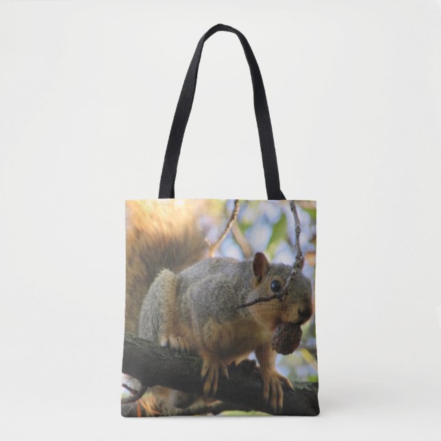 Bolsa de mano de ardilla linda de doble cara (Anverso)
