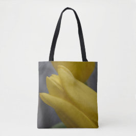 Bolsa de mano de arte botánico audaz: Tulipán Amar