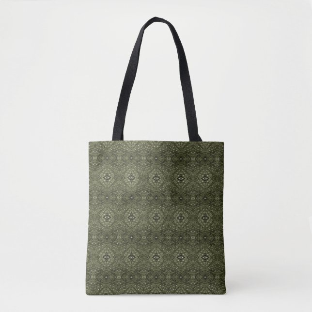 Bolsa de mano de arte de tinta al alcohol abstract (Anverso)