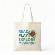 Bolsa de mano de biblioteca para niños Leer • Juga