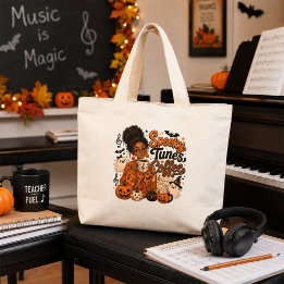 Bolsa de mano de café Spooky Tunes – Regalo de Hal
