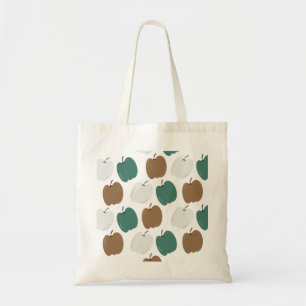 Bolsa de mano de calabazas blancas y verdes para d
