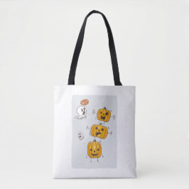 Bolsa de mano de calabazas y fantasmas de Hallowee