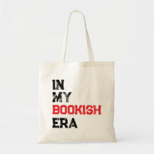 Bolsa de mano de cita de regalo de libro libresco 
