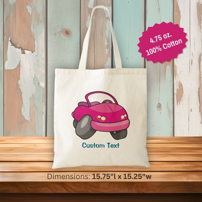Bolsa de mano de coche de dibujos animados rosa (Subido por el creador)