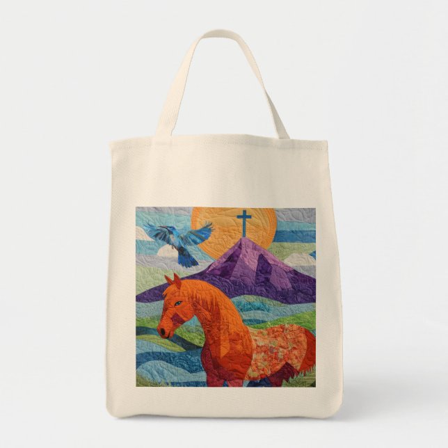 Bolsa de mano de colcha Mujeres de Valor (Frente)