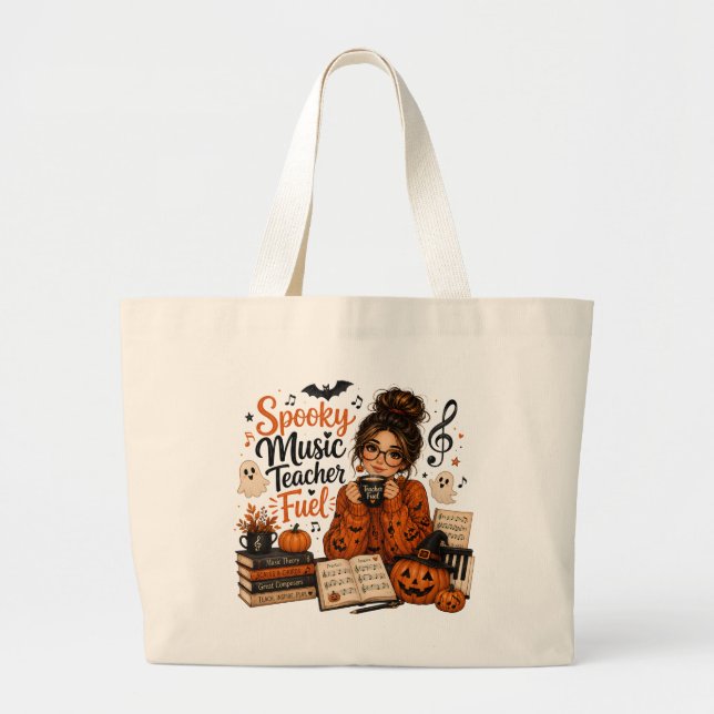 Bolsa de mano de combustible de profesor de música (Frente)