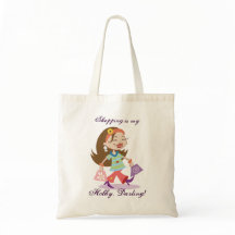Bolsa de mano - ¡De compras es mi hobby, querido!