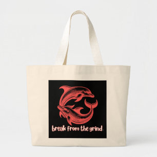 Bolsa de mano de delfines