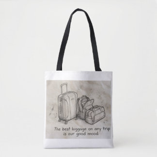 Bolsa de mano de diseño inspirador para compras 
