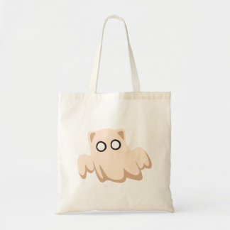 Bolsa de mano de disfraz de gato fantasma de Hallo