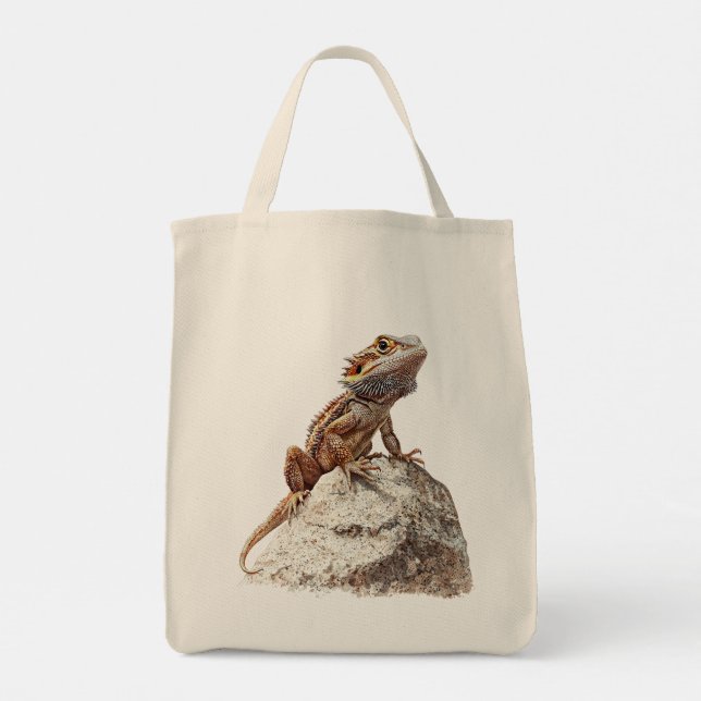 Bolsa de mano de dragón barbudo (Reverso)