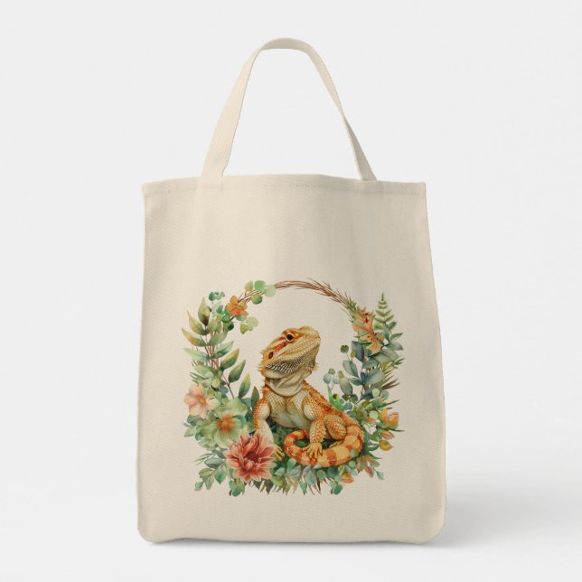Bolsa de mano de dragón barbudo (Reverso)