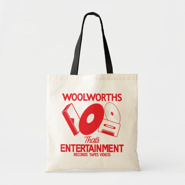 Bolsa de mano de entretenimiento de WOOLWORTHS (Frente)