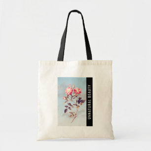 Bolsa de mano de estética de rosa vintage de belle
