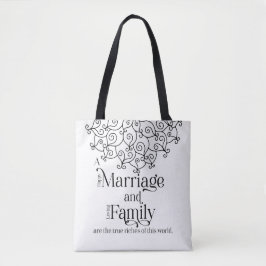 Bolsa de mano de Familia y Matrimonio