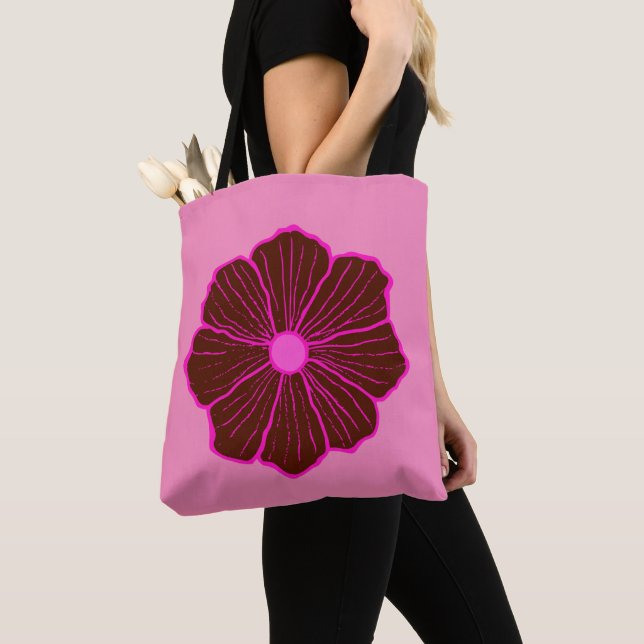 Bolsa de mano de flores de Hawái regalo (Detalle)