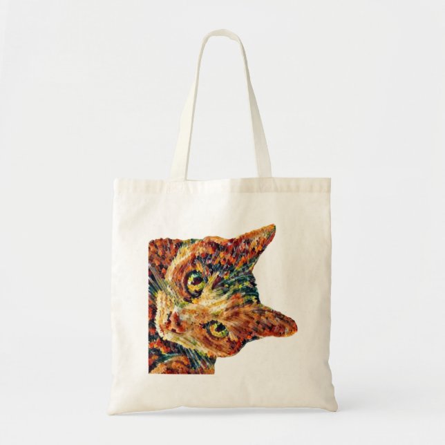 Bolsa de mano de gato lindo (Frente)