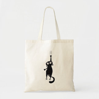 Bolsa de mano de gato negro lindo | Bolsa de compr
