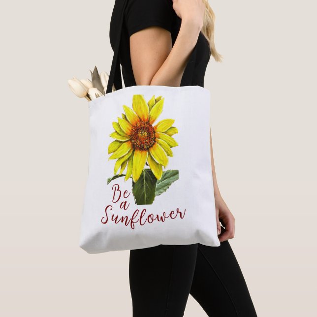 Bolsa de mano de girasol (Detalle)