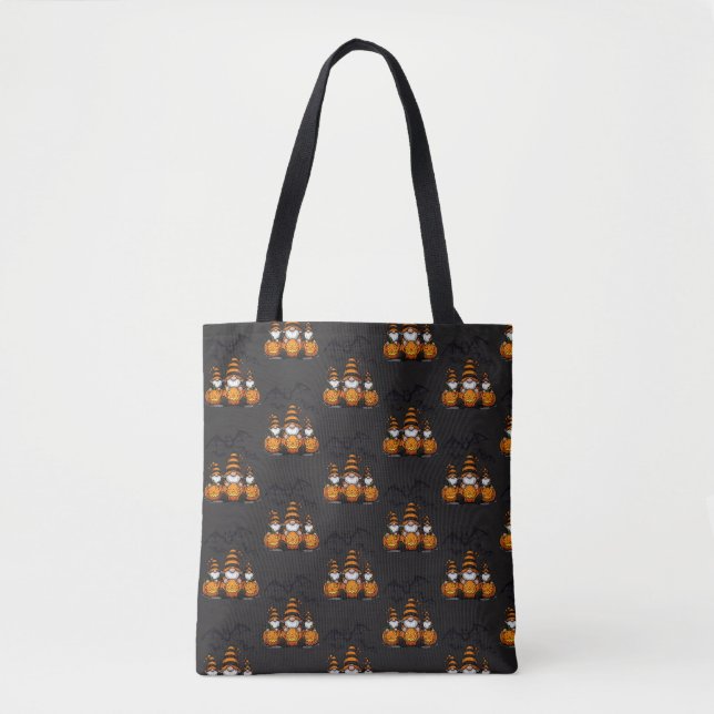 Bolsa de mano de Gnomo de Halloween (Anverso)