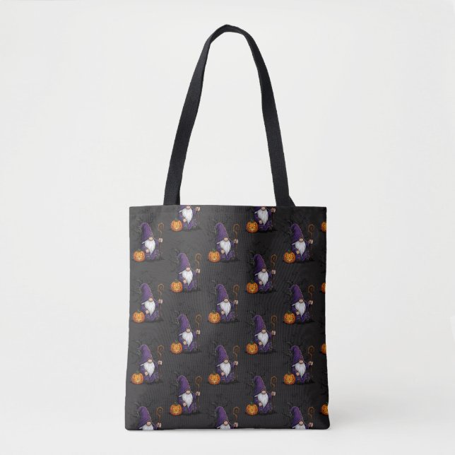 Bolsa de mano de Gnomo de Halloween (Anverso)
