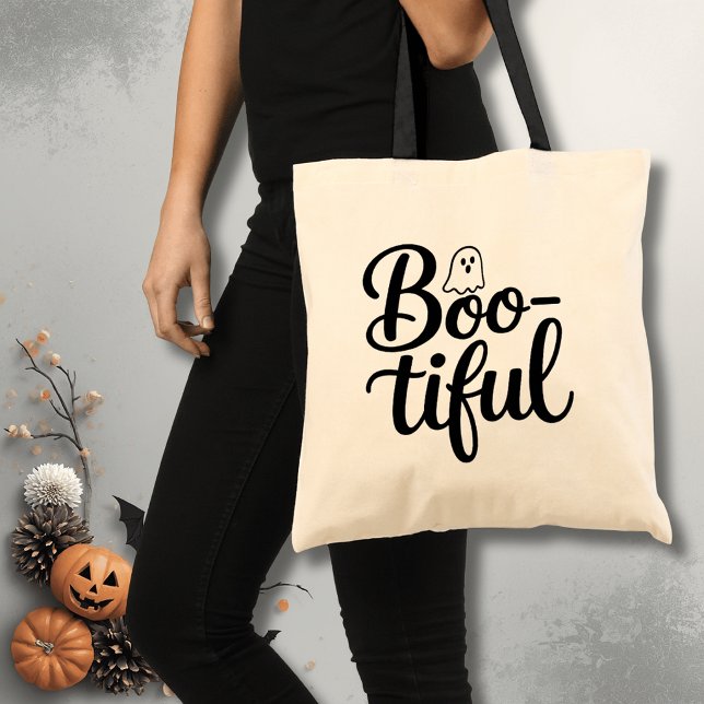 Bolsa de mano de Halloween con fantasma Boo-tiful (Subido por el creador)