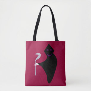 Bolsa de mano de Halloween de la Parca