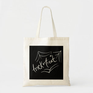 Bolsa de mano de Halloween dibujada a mano para tr