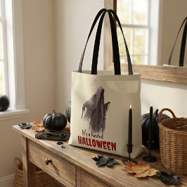 Bolsa de mano de Halloween embrujada de fantasmas 