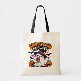 Bolsa de mano de Halloween 'Quédate espeluznante s