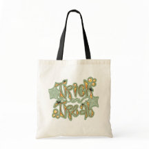 Bolsa de mano de Halloween “Truco o trato” de arañ