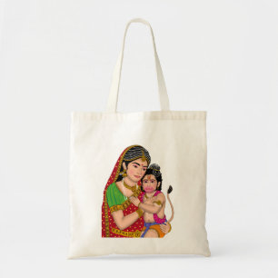 Bolsa de mano de Hanuman y Anjana Mata
