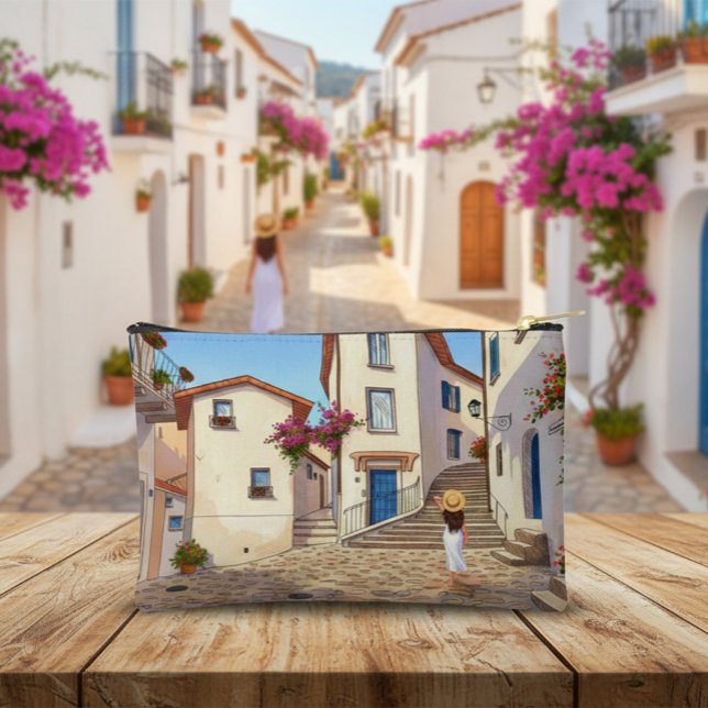 Bolsa De Mano De Ilustración De Mujer De Ciudad Eu (Subido por el creador)