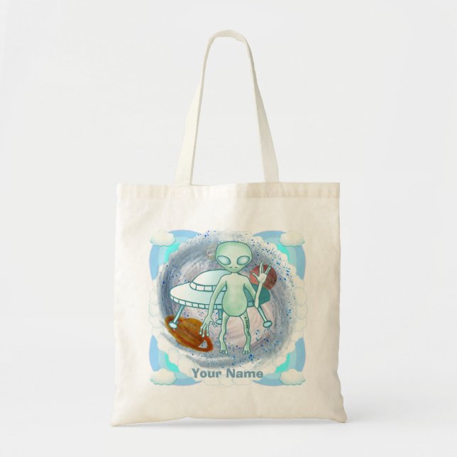 Bolsa de mano de invasor alienígena (Frente)