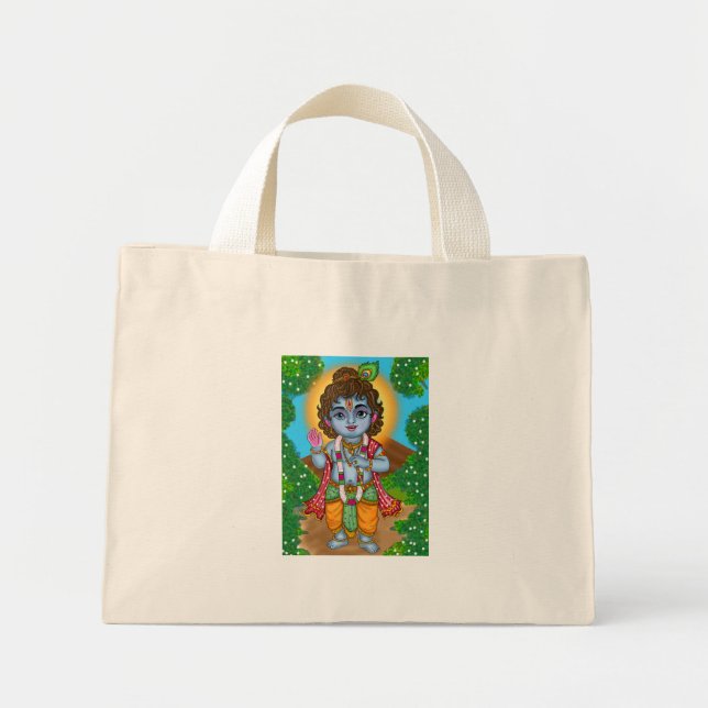Bolsa de mano de Krishna niño (Frente)