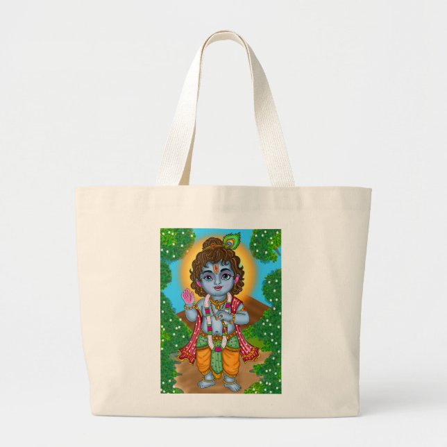 Bolsa de mano de Krishna niño (Frente)