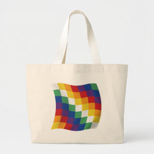 Bolsa de mano de la bandera Aymara