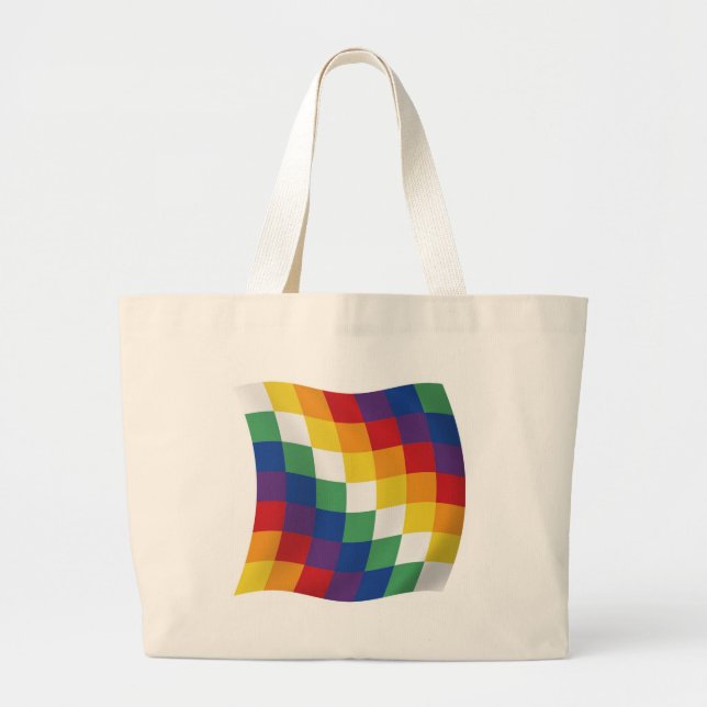 Bolsa de mano de la bandera Aymara (Frente)