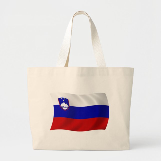 Bolsa de mano de la bandera de Eslovenia (Frente)
