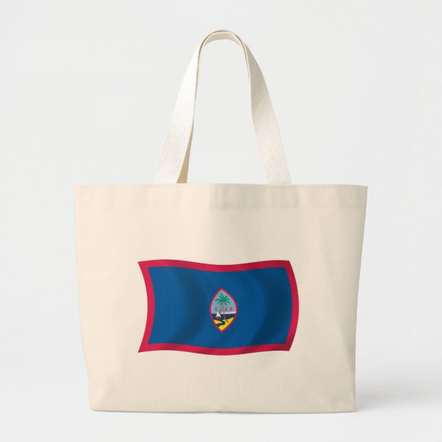 Bolsa de mano de la bandera de Guam (Frente)